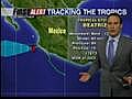 Tropical Storms Beatriz Moving Away From Mexico