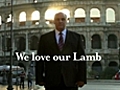 Sam Kekovich embarks on dip-lamb-atic mission to Europe