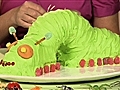 Howdini - How to Make an Inchworm Cake and Bug Cupcakes