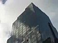 Royalty Free Stock Video HD Footage Buildings Near Ground Zero in New York City