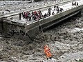 Hochwasser zwingt Chinesen zur Flucht