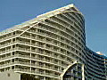 Royalty Free Stock Video HD Footage High Rise Condos on Ft. Lauderdale Beach in Florida