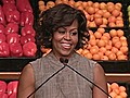 Michelle Obama,  Wal-Mart announce health campaign