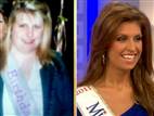 Beauty queen struts her stuff,  100 lbs lighter