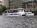 Solar ship takes to the water