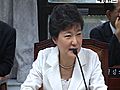 박근혜 2011세계육상대회 한국육상 도약 기폭제돼야