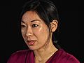 Novelist Katie Kitamura  inside the martial arts