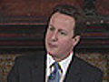 Cameron Delivers Welfare Reform Speech