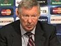 Sir Alex Ferguson reacts to Valencia horror injury