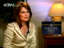 Sarah Palin shows CBN her Tina Fey Impression