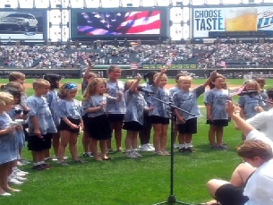 Seton Montessori School sings