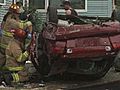 Fox CT: West Haven Car into House 5/26