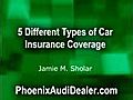 5 Important Car Insurance Coverage-Lower Premiums through Online Auto Insurance Quotes