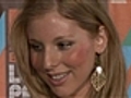 Nicole Natalino,  de Chile, en los MTV Bogotá 2009