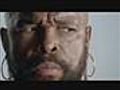 Mister T for WOW commercial in German