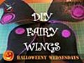 Halloween Costume Ideas,  Fairy Wings, Halloweeny Wednesdays