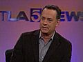 KTLA: Tom Hanks dishes on Larry Crowne