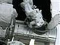 Raw Video: Spacewalkers attach vital ISS links