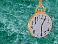 Royalty Free Stock Video SD Footage Graphic Animation of a Clock Ticking