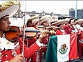 La foule à Mexico: 