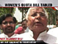 Cong, SP get down to blows over Women&#039;s Bill      Pics