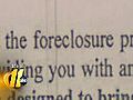 A local soldier fights foreclosure issues