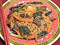 Stir-fry Instant Noodle With Beef