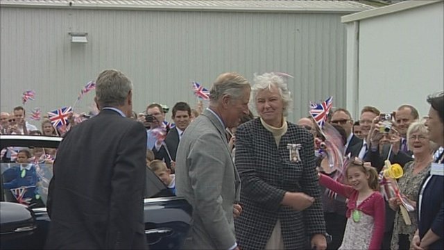 Charles and Camilla continue tour