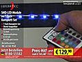 SMD-LED-Module im 7-fach Komplett-Set mit Netzteil & Fernbedienung