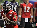 Ravens&#039; Harbaugh on QB Troy Smith