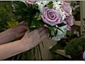 Wedding Bouquet - How to Finish the Greenery and Tie the Stems Together