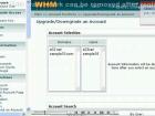 How to upgrade an account in WHM