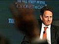 News Hub: Geithner Speaks at WSJ CFO Forum