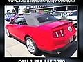 FORD MUSTANG Woodland Hills,  Beverly Hills, North Hollywood, Glendale NEW 2012 (Call 1.888.557.2090)