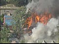 Raw Video - Detroit Fires Leap From Home to Home