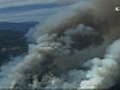 Raw video: Colorado wildfire scorches forests and homes