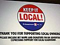 Keep it local rally at McFadden’s