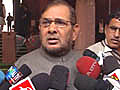 Raids because of Opposition pressure: Sharad Yadav