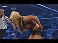 WWE : Fridaynight Smackdown : Divas tagteam : LayCool vs Kelly Kelly & Kaitlyn (28/01/2011).