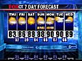 FoxCT: 4 PM Weather 7 13