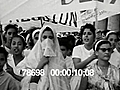 MUSLIM WOMEN PROTEST FOR FREEDOM OF EXPRESSION - HD