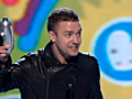 KCA 2011: Justin Timberlake Is A Big Help