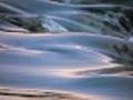 flowing Water and wave time laps looping slow motion