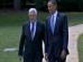 Netanyahu,  Abbas Begin Peace Talks