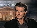 In Character With - Pierce Brosnan of Percy Jackson and The Olympians: The Lightning Thief