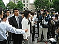 薬害肝炎訴訟「原告、官邸に入る！」２