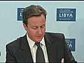 Cameron on Libya future