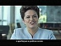 Dilma fala sobre educação em seu primeiro pronunciamento