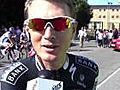 Gustav Larsson Before Stage 16 of the 2010 Vuelta a Espana