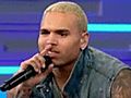 Chris Brown Destroys Dressing Room